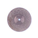 Diamond separating disc for mounting on mandrel