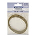 Memory Wire, Round, Oval Bracelet, Antique Brass, 0.35 oz (1 g), appx 23 coils/pack