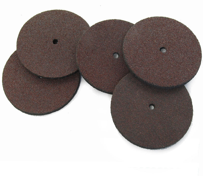 Rubber Bonded Abrasive Discs, 5pks choice of 2 sizes