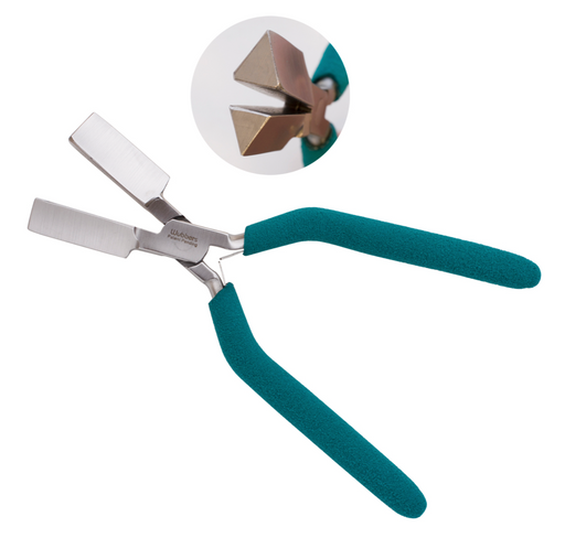 Bent Locking Tweezers w/ Fiber Grips – A to Z Jewelry Tools & Supplies