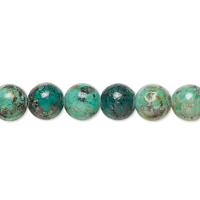 African "turquoise" (jasper) (dyed), 8mm round