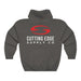 cutting edge supply hoodie grey
