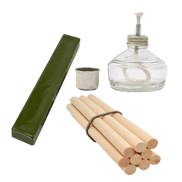 wood dopping gemstone kit