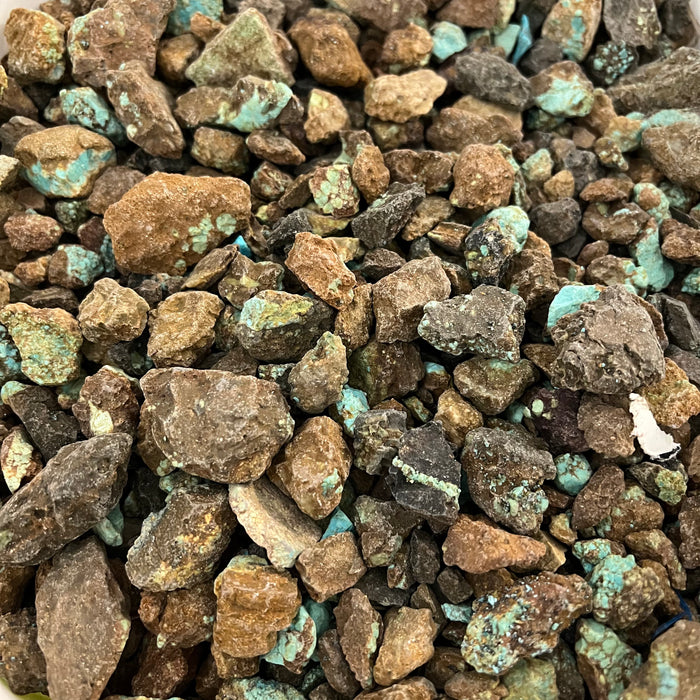 Stabilized #8 Turquoise Rough (Small) - 1LBS