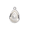 Drop, Almost Instant Jewelry®, Silver-Plated "Pewter"