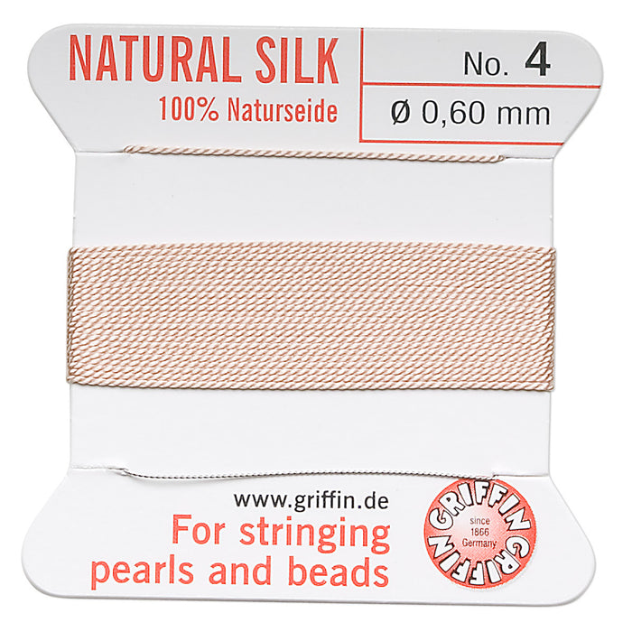 Thread, Silk, Light Pink, Size #4