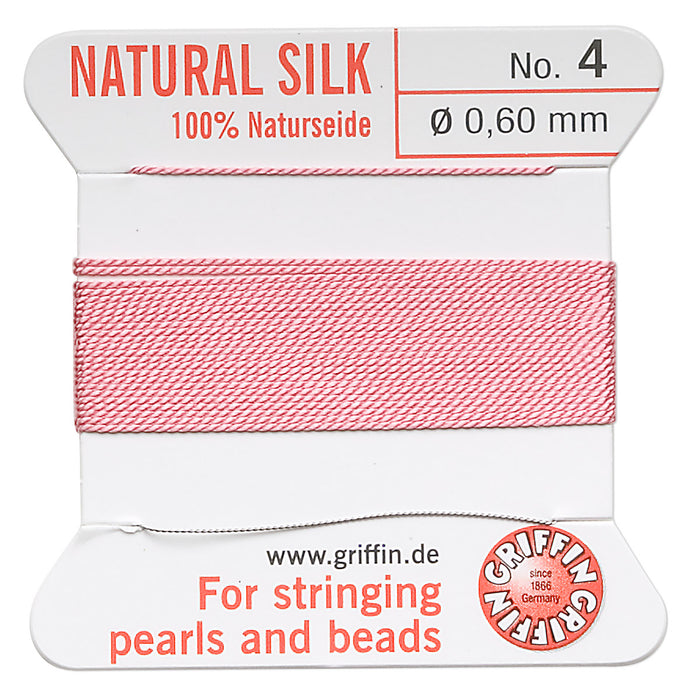 Thread, Silk, Dark Pink, Size #4