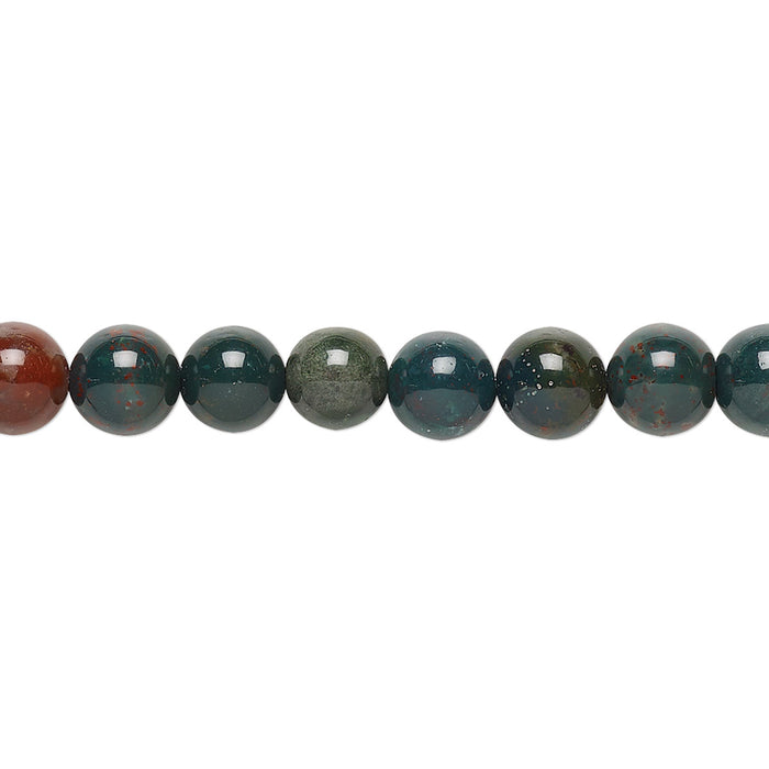 Indian Bloodstone (natural), 6mm Round