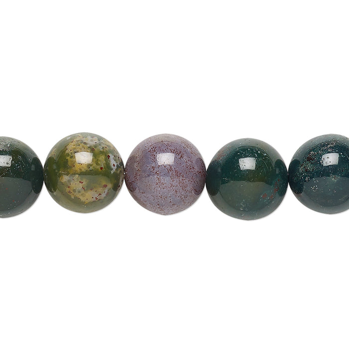 Indian Bloodstone (natural), 10mm Round