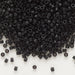 Seed Bead Delica® Opaque Matte Black