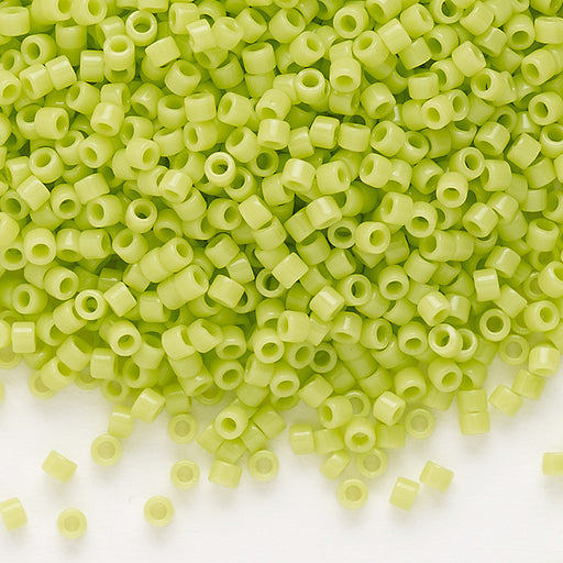 Seed Bead Delica® Glass Opaque Chartreuse