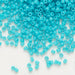 Seed Bead Delica® Glass Opaque Matte Dyed Turquoise Blue