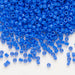 Seed Bead Delica® Glass Opaque Cyan Blue